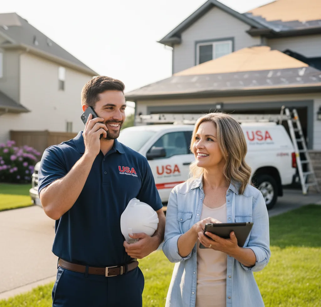 USA Roof Repair Experts customer support in Alabaster